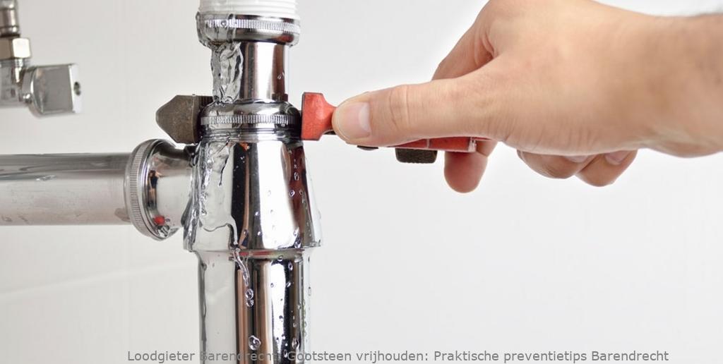Gootsteen Preventietips Verstopping Barendrecht