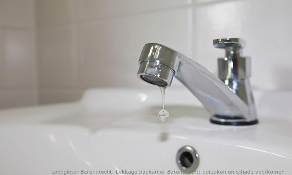 Lekkage Badkamer Barendrecht
