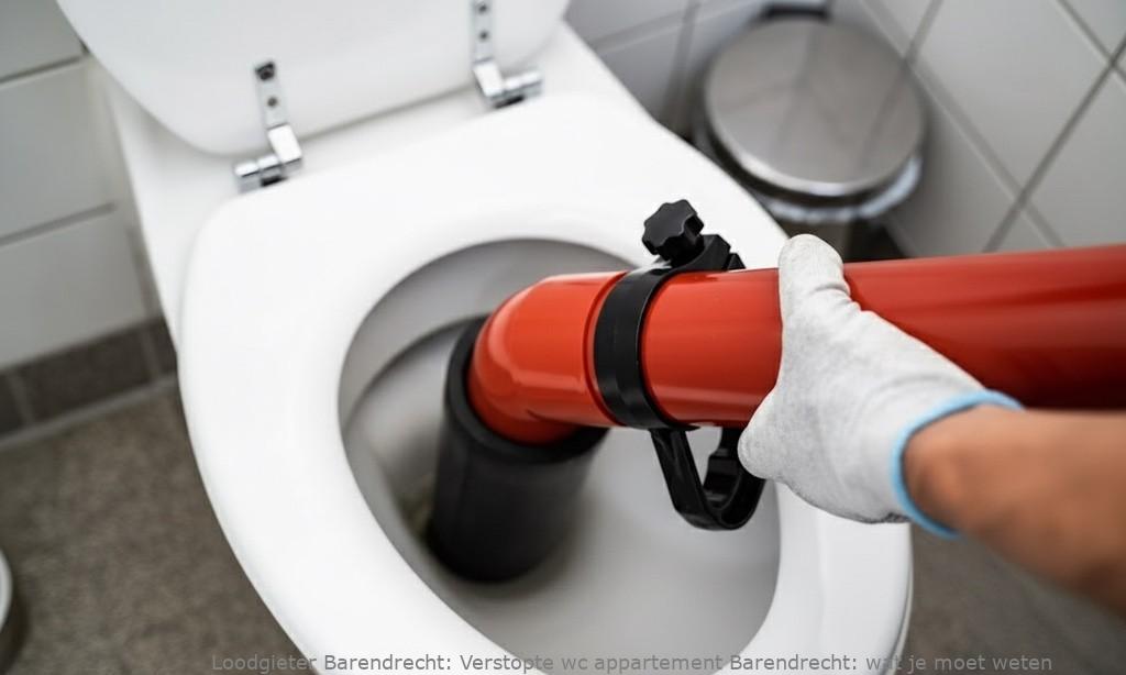Verstopte Wc Appartement Barendrecht
