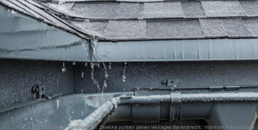 Zwakke Punten Daken Lekkages Barendrecht